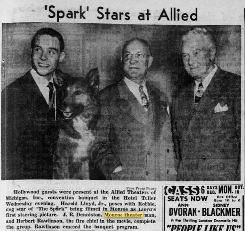 Family Theatre on Monroe - Jr Denniston - Monroe Theater King (newer photo)